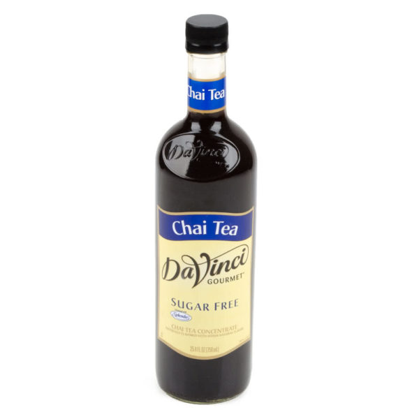 DaVinci Gourmet 750 mL Sugar Free Chai Tea Concentrate Pro Science Blends